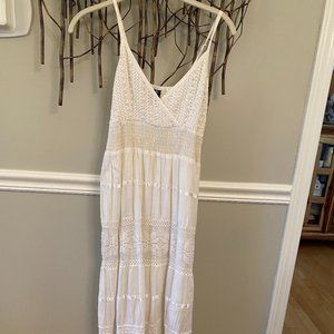 Ki White Bohemian Sleeveless Dress